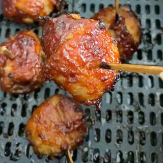 Air Fryer Bacon Wrapped Water Chestnuts Recipe
