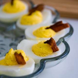 Ranch Deviled Eggs with Bacon Recipe