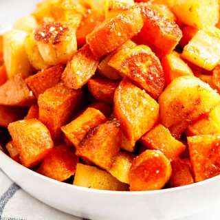 Simple Maple Roasted Vegetables