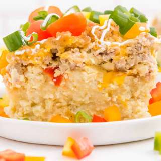 Overnight Crock Pot Breakfast Casserole