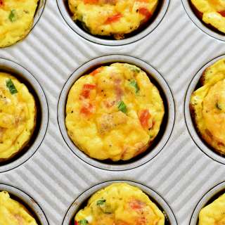 Scrambled Egg Breakfast Muffins