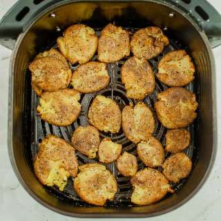 Air Fryer Smash Potatoes Recipe