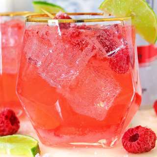 Raspberry White Claw Cocktail
