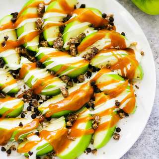 Caramel Apple Nachos