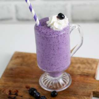 Blueberry Milkshake Recipe