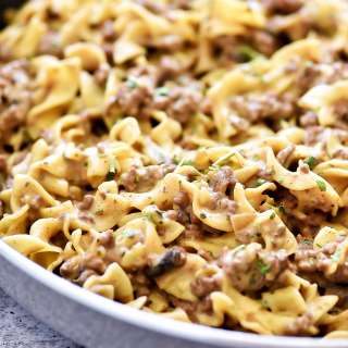 Easy Beef Stroganoff