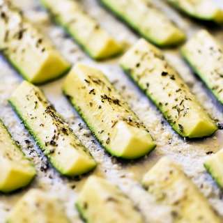 Baked Parmesan Zucchini