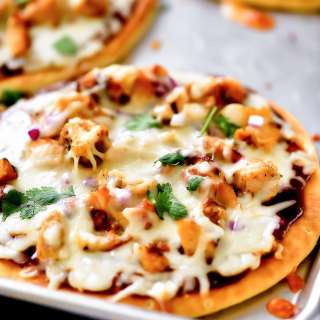 BBQ Chicken Flatbread Pizza