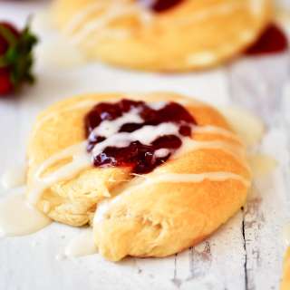 Strawberry Cheese Danish