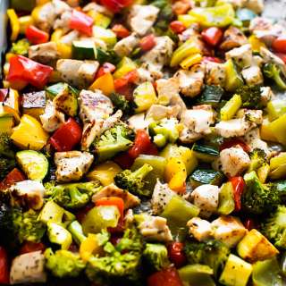 Oven Roasted Chicken and Veggies