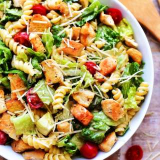 Chicken Caesar Pasta Salad
