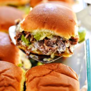 Cheesesteak Sliders