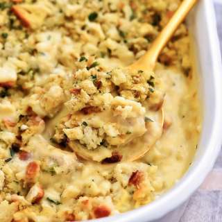 Chicken Stuffing Bake