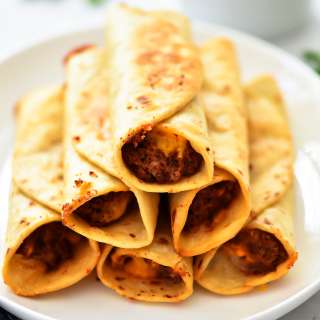 Crisp Bean Burritos