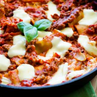 Easy Skillet Lasagna