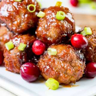 Cranberry BBQ Meatballs