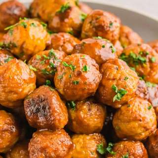 Spicy Honey BBQ Instant Pot Meatballs