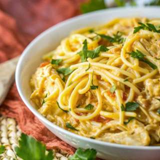 Crock Pot Chicken Spaghetti Recipe