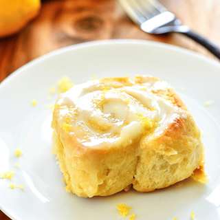 Sticky Lemon Rolls with Lemon Cream Cheese Glaze