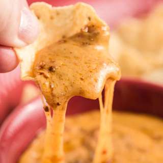 Warm Chorizo Beer Cheese Dip