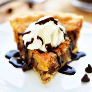 Chocolate Chip Cookie Pie