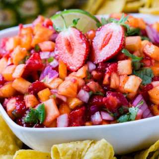 Strawberry Pineapple Salsa