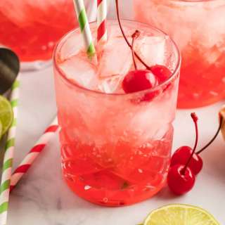 Cherry Poke Cake Cocktail