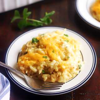 Green Chile Chicken Enchilada Casserole