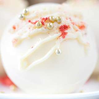 Strawberry Hot Chocolate Bombs
