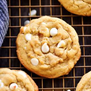 White Chocolate Chip Pudding Cookies