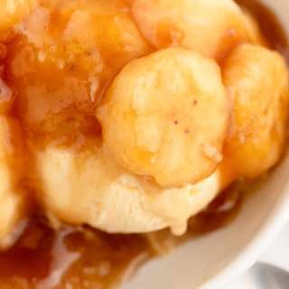Easy Bananas Foster Topping
