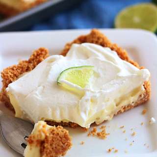 Key Lime Slab Pie