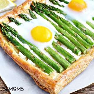 Asparagus and Goat Cheese Tart