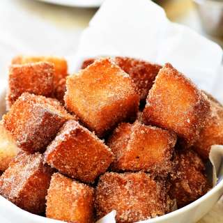 Easy Churro Bites