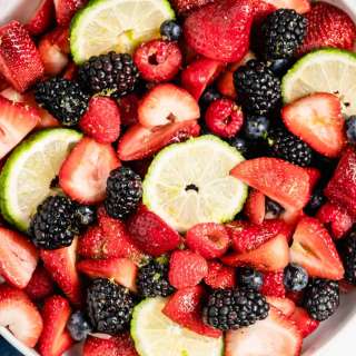 Lemon Lime Berry Salad