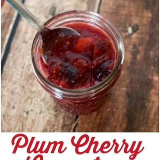 Plum Cherry Compote