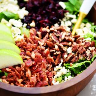 Apple, Bacon and Gorgonzola Salad