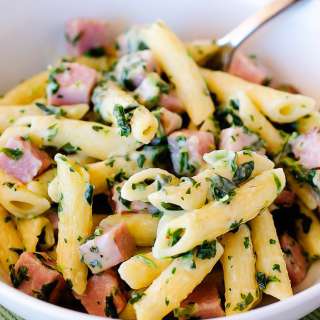 Ham and Cheese Penne