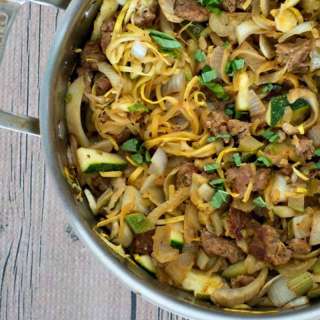 Zucchini Sausage Casserole