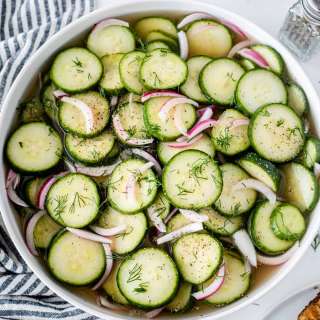 Cucumber and Onion Salad