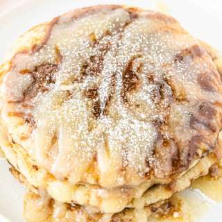 Cinnamon Roll Pancakes