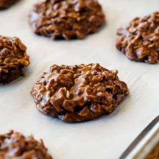 No Bake Nutella Oatmeal Cookies