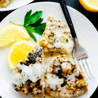 Crock Pot Creamy Lemon Chicken