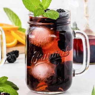 Backyard Blackberry Sangria