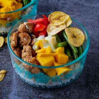 Caribbean Chicken Rice Bowl