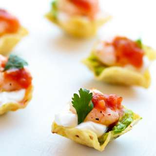 Shrimp Taco Bites
