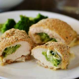 Broccoli and Cheese Stuffed Chicken
