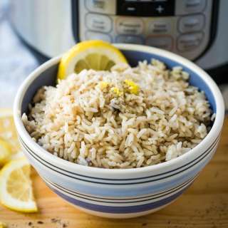 Instant Pot Lemon Rice
