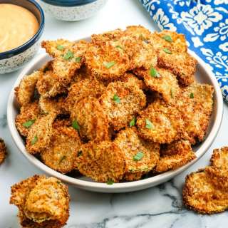 Air Fryer Zucchini Chips