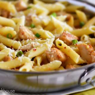 Spicy Parmesan Chicken Pasta